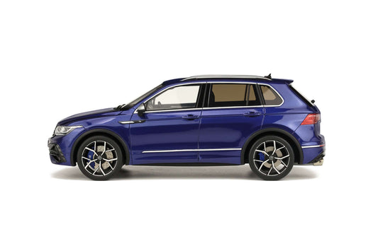 OttOmobile - Volkswagen Tiguan R (Lapiz Blue Metallic) 1:18 Scale Scale Model - Model Cars Canada Inc.
