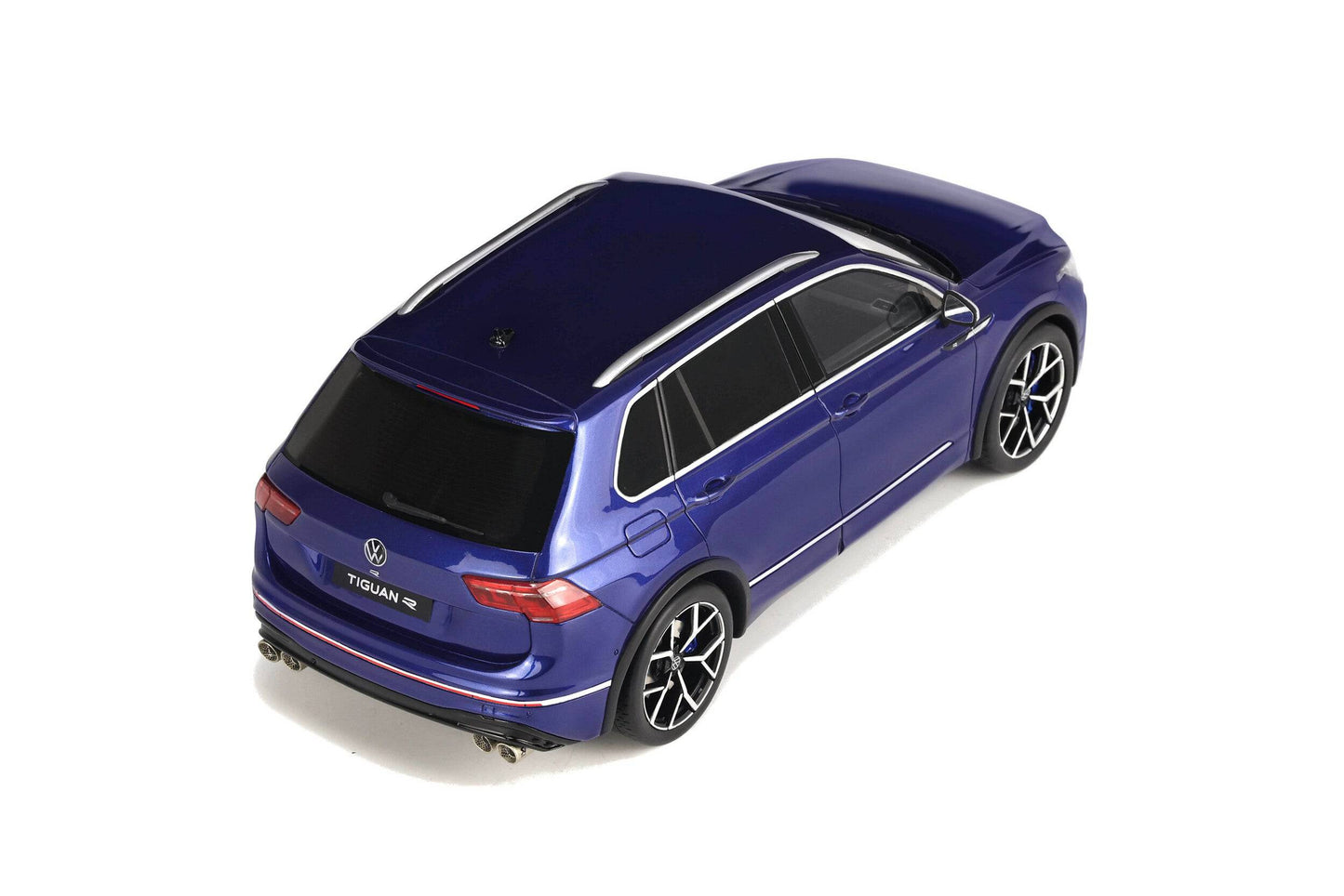 OttOmobile - Volkswagen Tiguan R (Lapiz Blue Metallic) 1:18 Scale Scale Model - Model Cars Canada Inc.