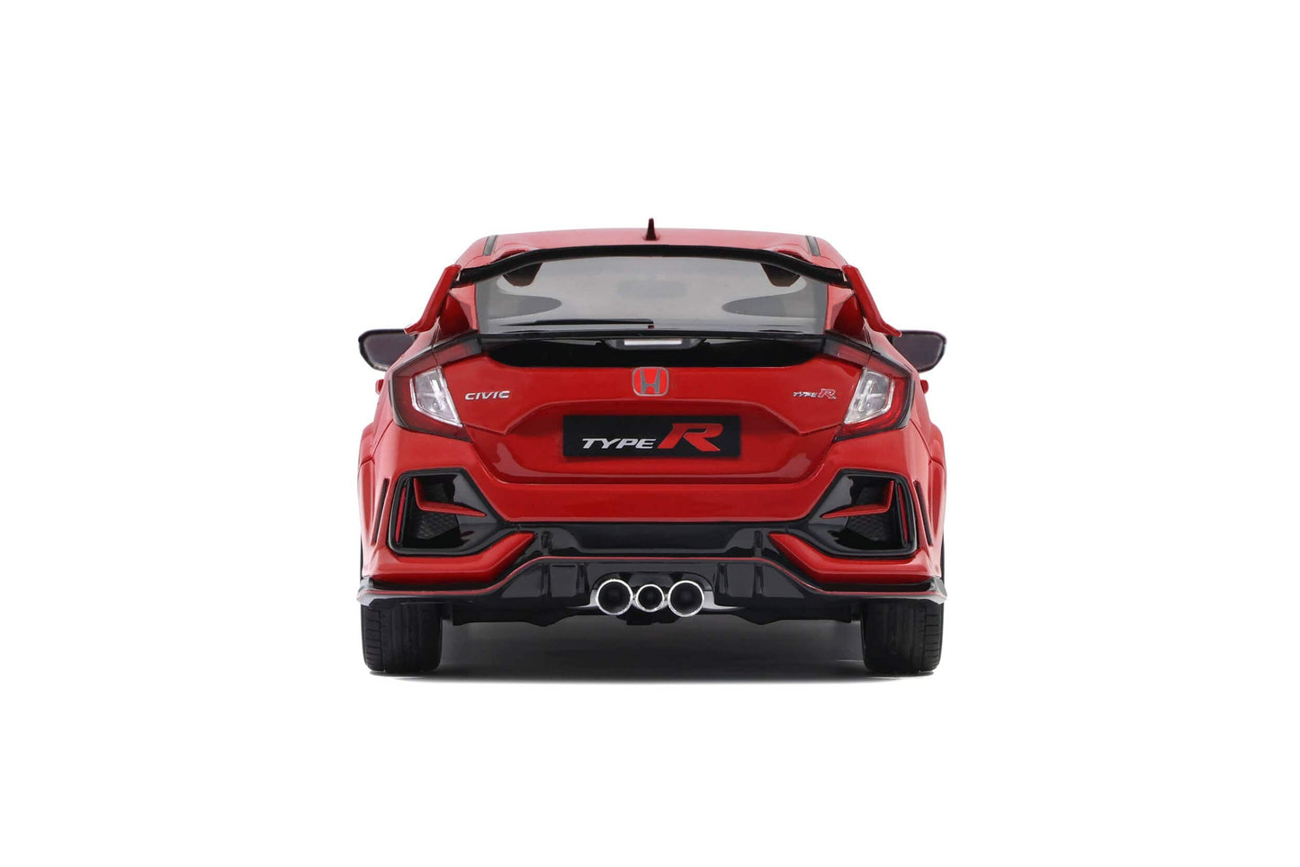 OttOmobile - Honda Civic Type R (FK8)(Rallye Red) 1:18 Scale Model Car - Model Cars Canada Inc.