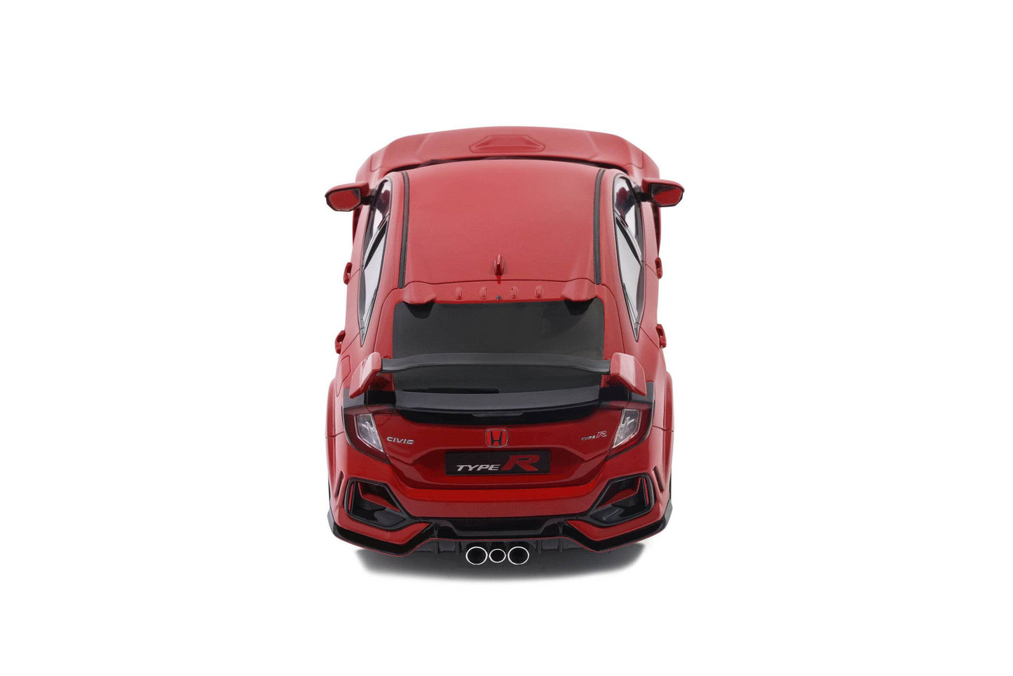 OttOmobile - Honda Civic Type R (FK8)(Rallye Red) 1:18 Scale Model Car - Model Cars Canada Inc.