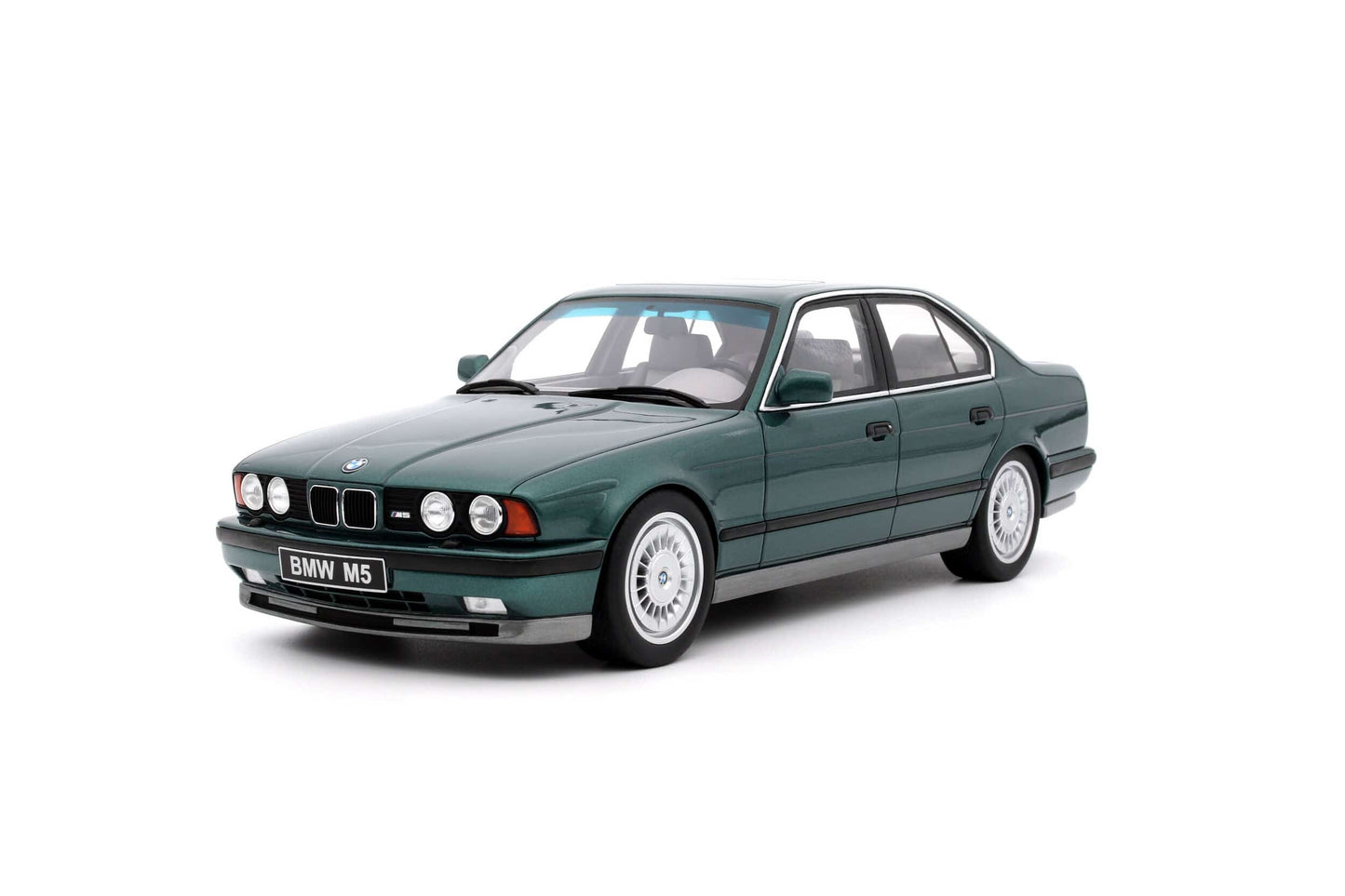 OttOmobile - BMW M5 "Cecotto" (E34)(Lagoon Green) 1:18 Scale Model Car