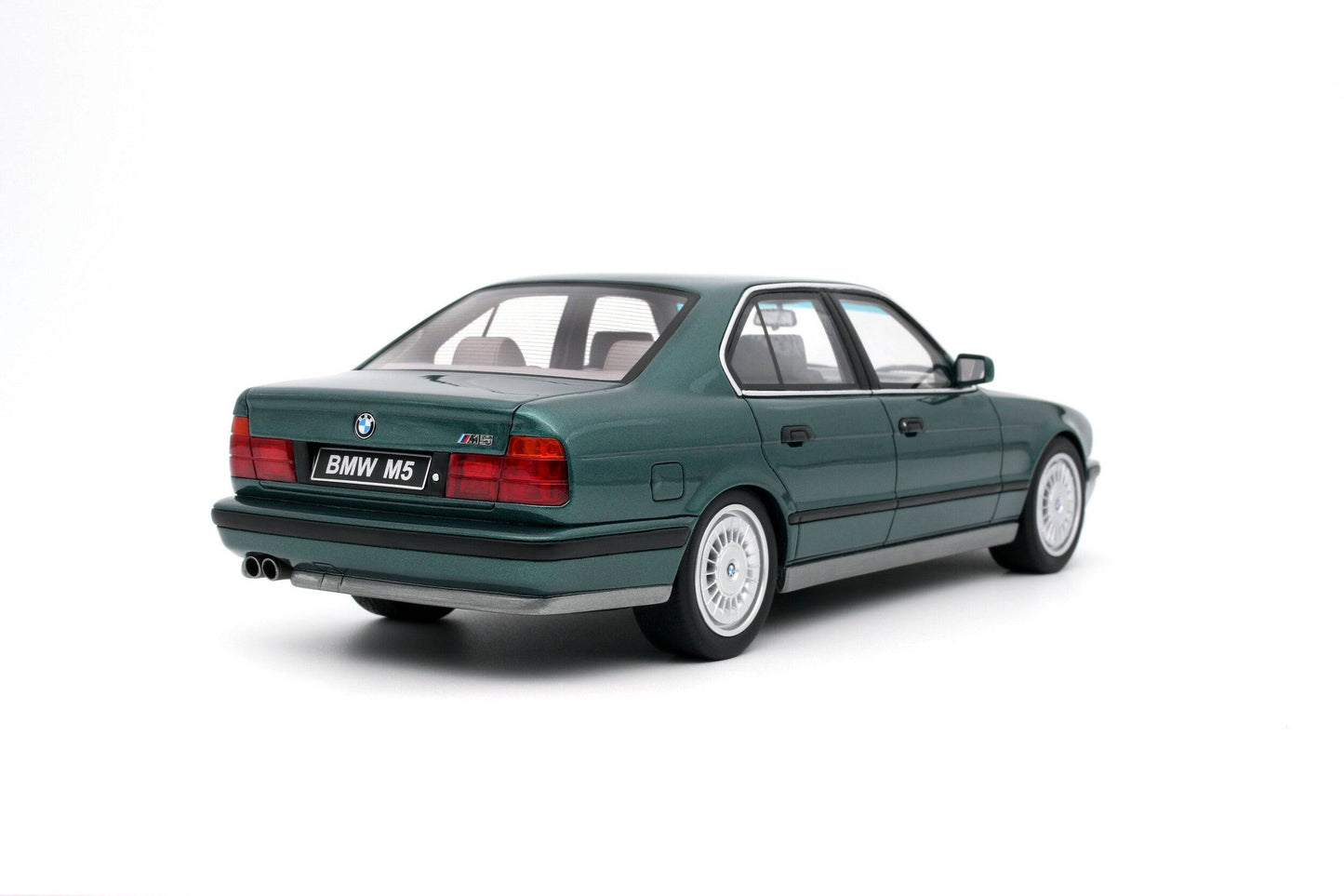 OttOmobile - BMW M5 "Cecotto" (E34)(Lagoon Green) 1:18 Scale Model Car