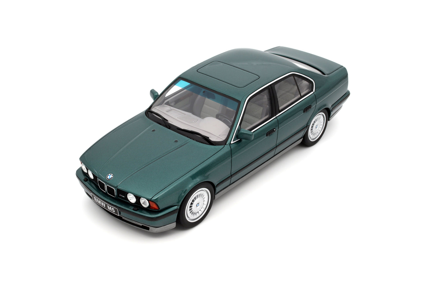OttOmobile - BMW M5 "Cecotto" (E34)(Lagoon Green) 1:18 Scale Model Car