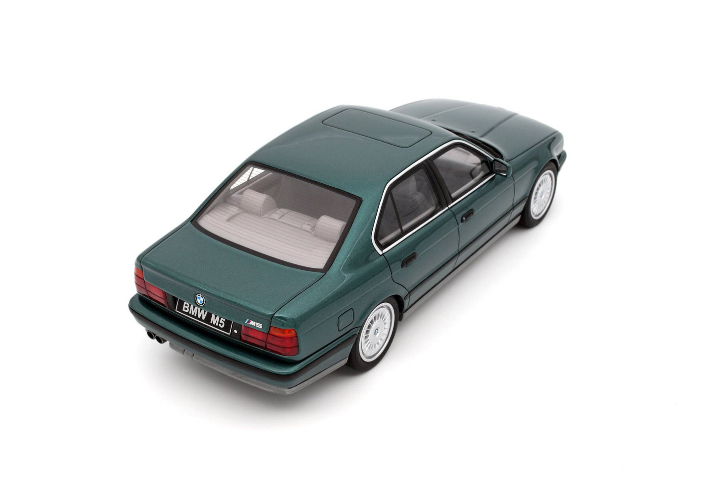 OttOmobile - BMW M5 "Cecotto" (E34)(Lagoon Green) 1:18 Scale Model Car