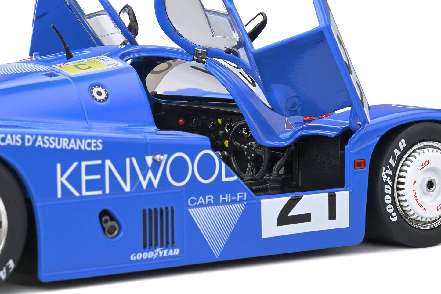 Solido - Porsche 956 LH (Kenwood) 1:18 Scale Model Car - Model Cars Canada Inc.