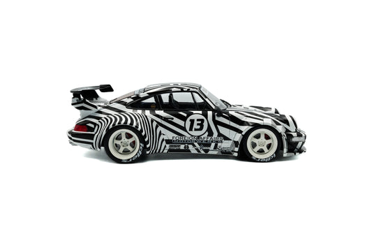 Solido - RWB Porsche 911 (964) "The Zebra" (Camouflage) 1:18 Scale Model Car