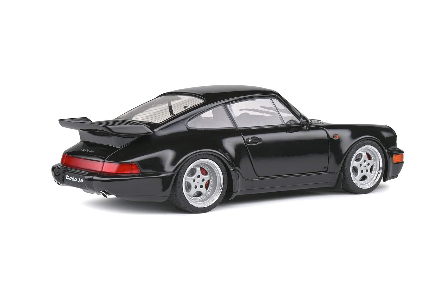 Solido - Porsche 911 (964) Turbo (Black) 1:18 Scale Model Car - Model Cars Canada Inc.