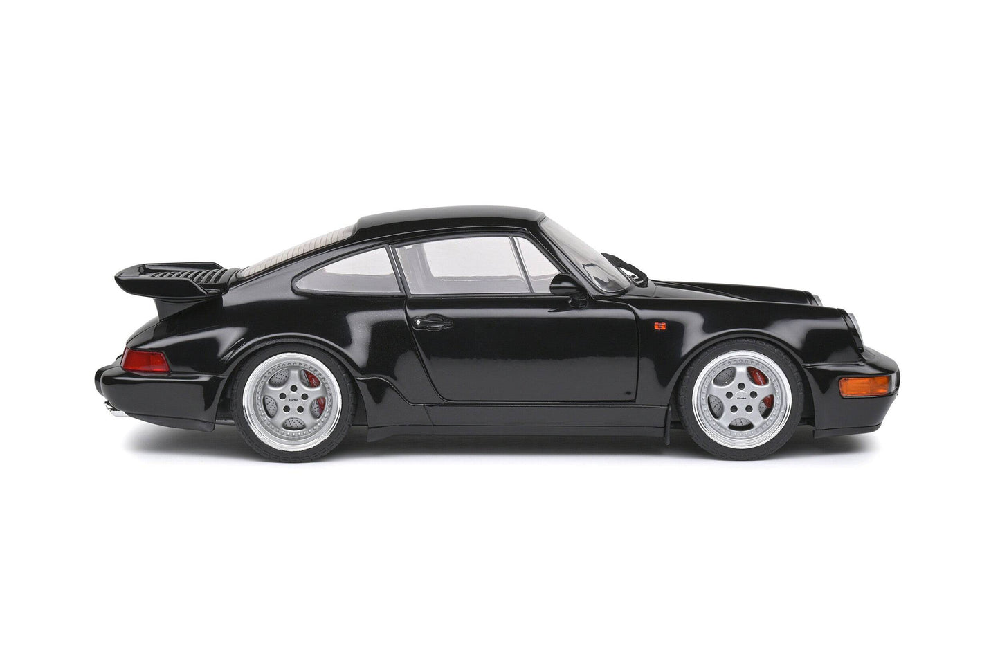 Solido - Porsche 911 (964) Turbo (Black) 1:18 Scale Model Car - Model Cars Canada Inc.