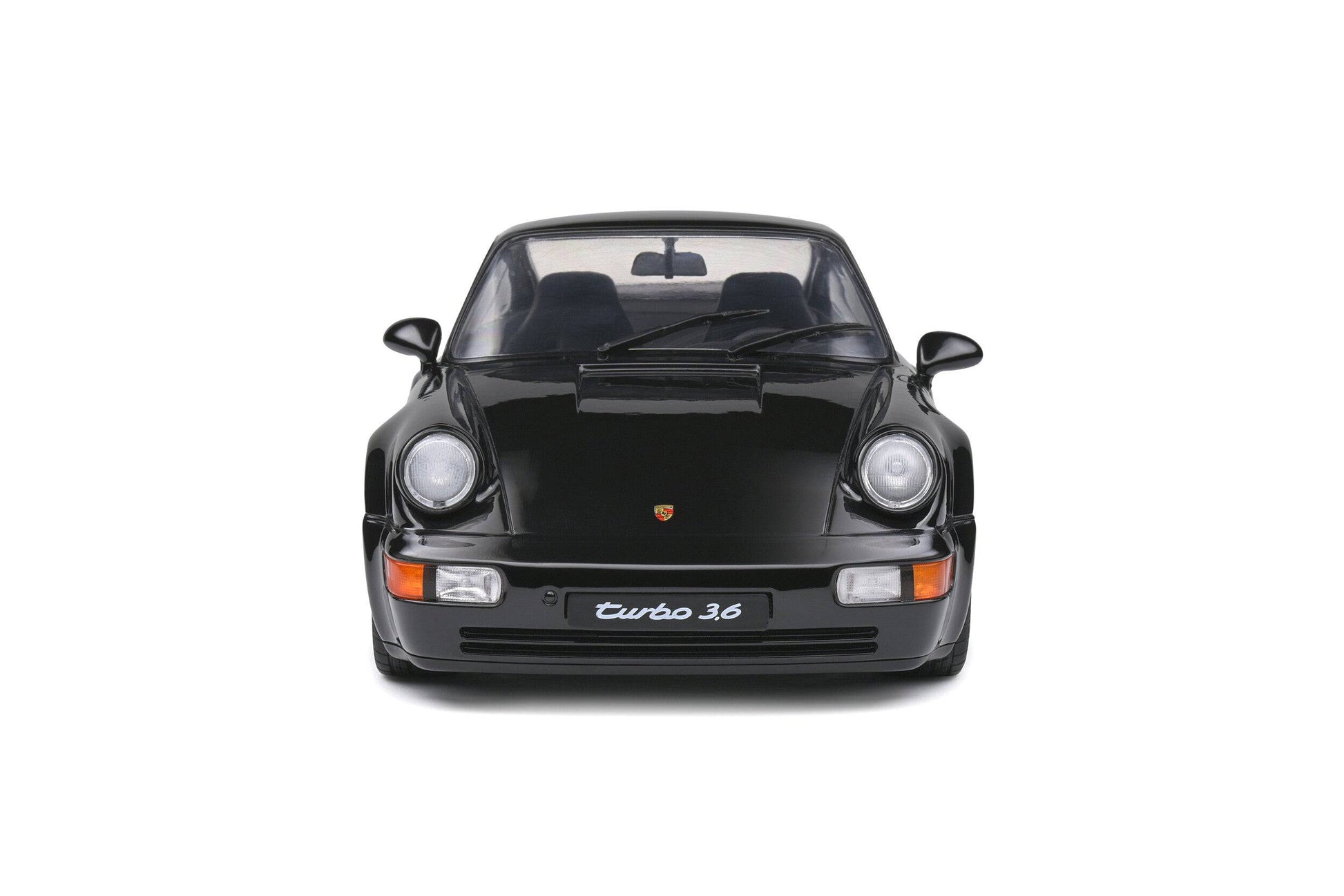 Solido - Porsche 911 (964) Turbo (Black) 1:18 Scale Model Car - Model Cars Canada Inc.