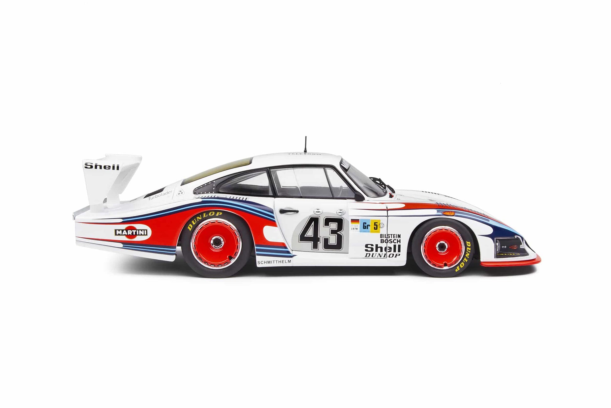 Solido - Porsche 935 "Moby Dick" (Martini) 1:18 Scale Model Car - Model Cars Canada Inc.