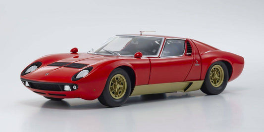 Kyosho - Lamborghini Miura S (Red) 1:18 Scale Model Car - Model Cars Canada Inc.