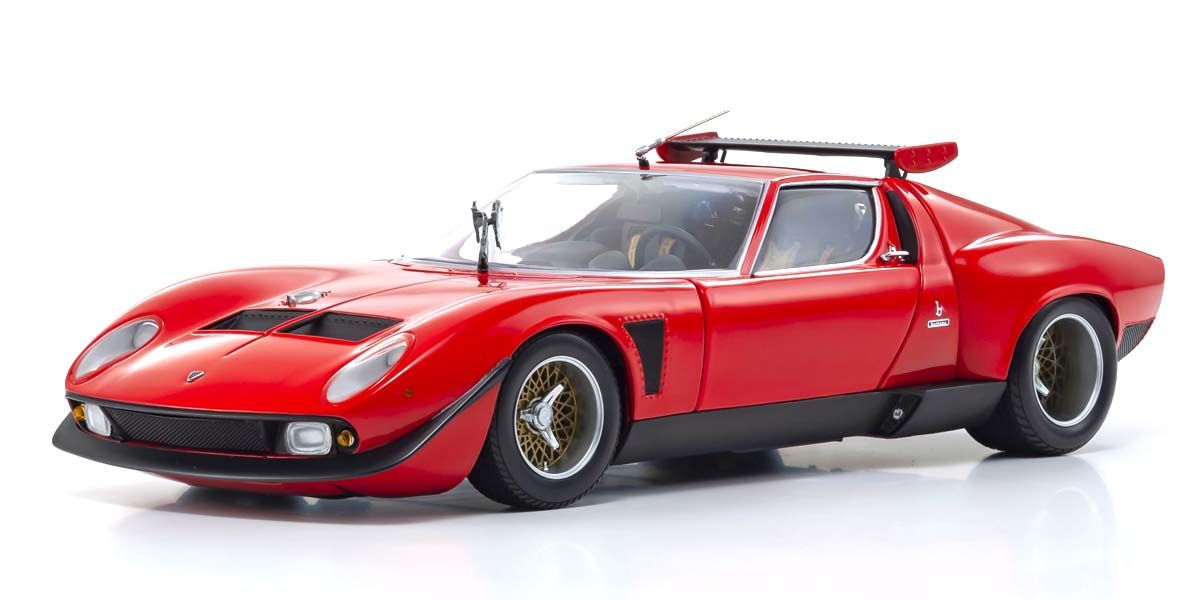 Kyosho - Lamborghini Miura SVR (Red) 1:18 Scale Model Car