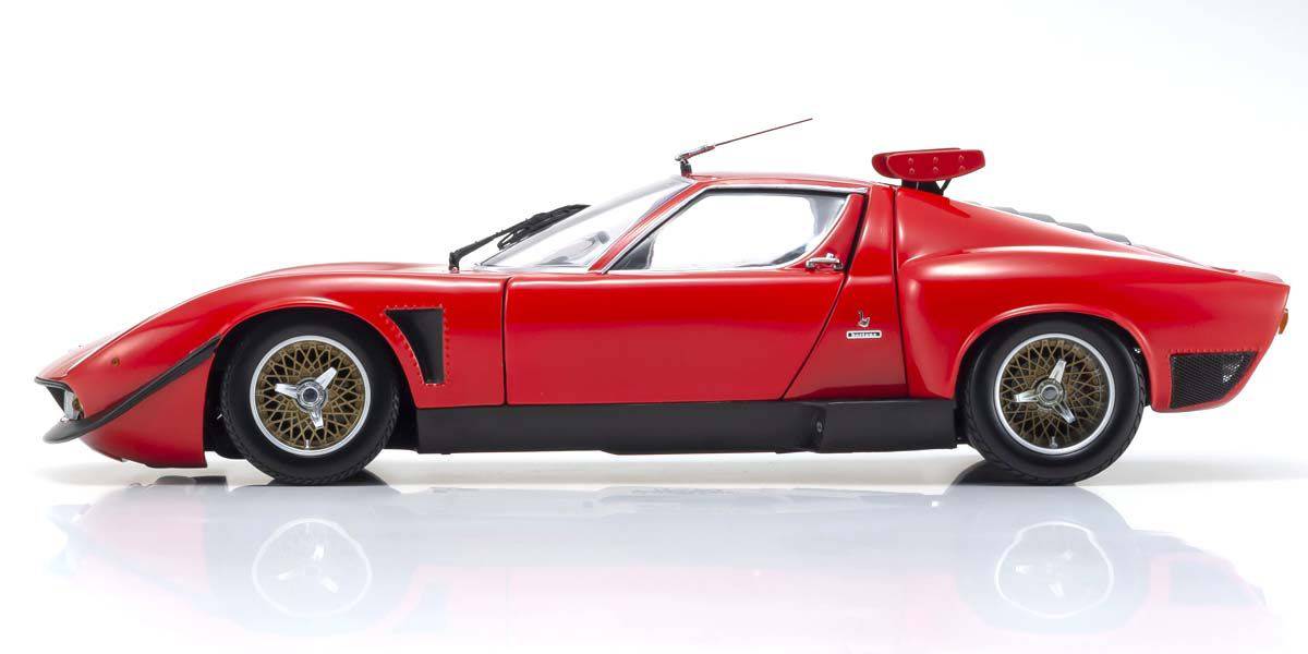 Kyosho - Lamborghini Miura SVR (Red) 1:18 Scale Model Car - Model Cars Canada Inc.