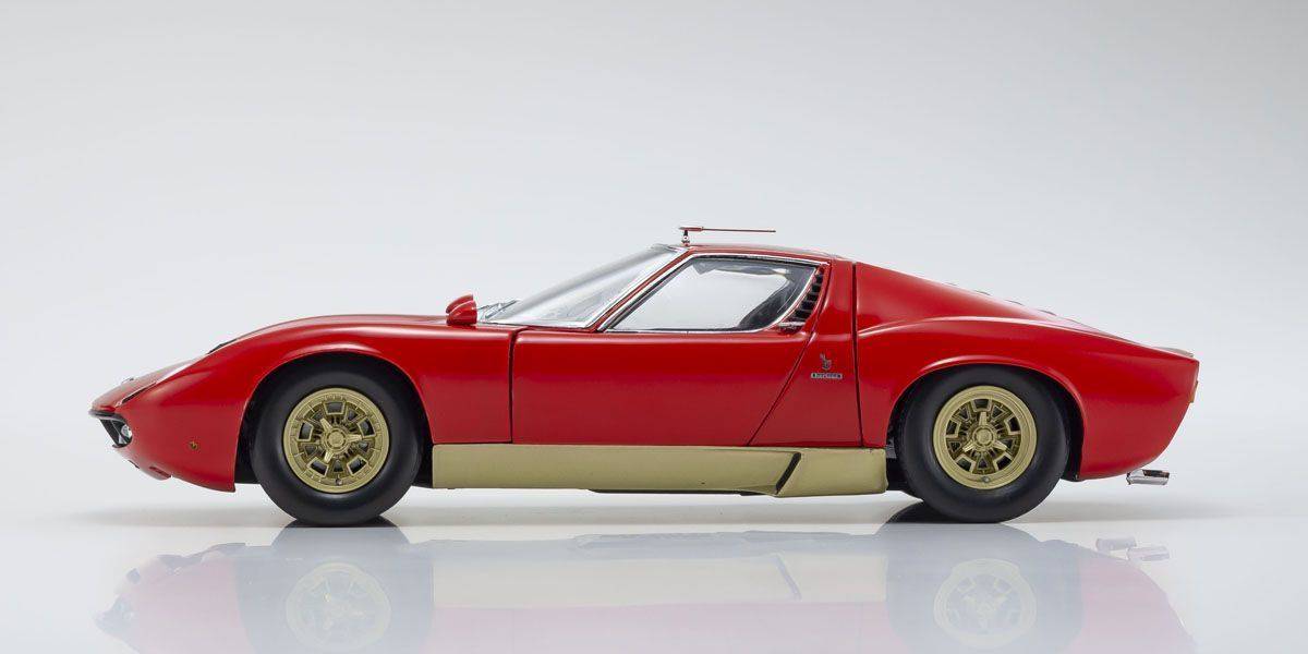 Kyosho - Lamborghini Miura S (Red) 1:18 Scale Model Car - Model Cars Canada Inc.