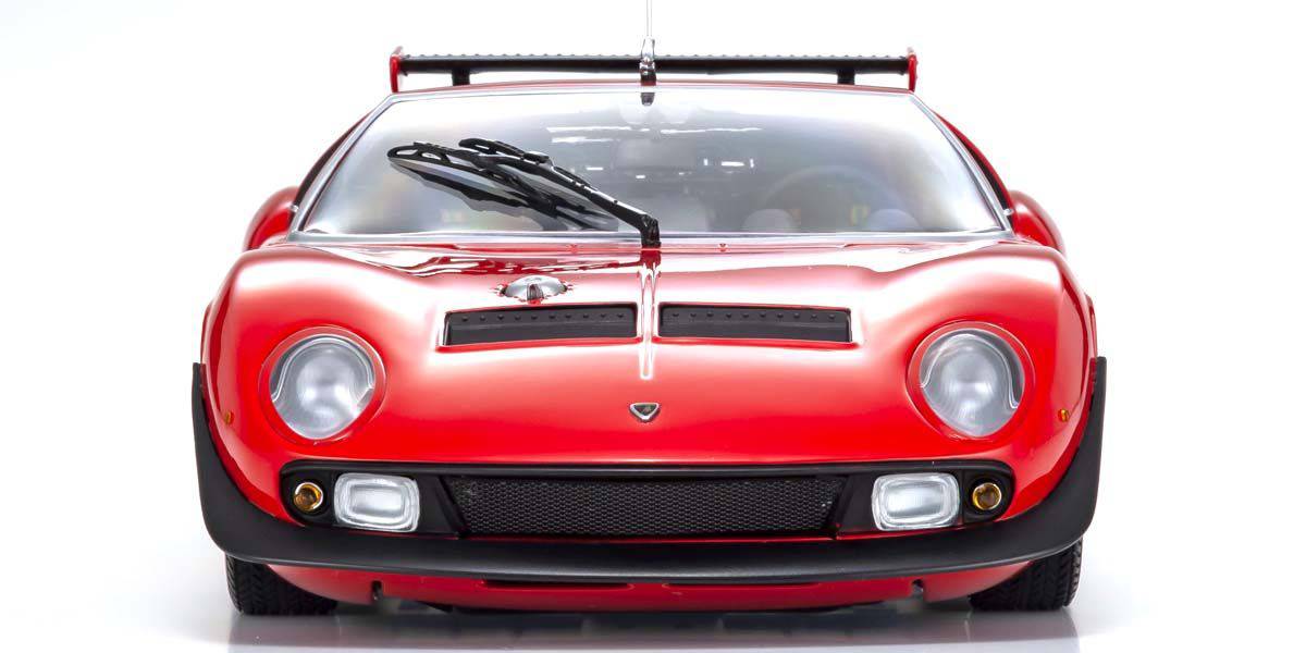 Kyosho - Lamborghini Miura SVR (Red) 1:18 Scale Model Car - Model Cars Canada Inc.
