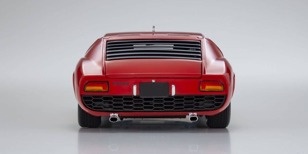 Kyosho - Lamborghini Miura S (Red) 1:18 Scale Model Car - Model Cars Canada Inc.