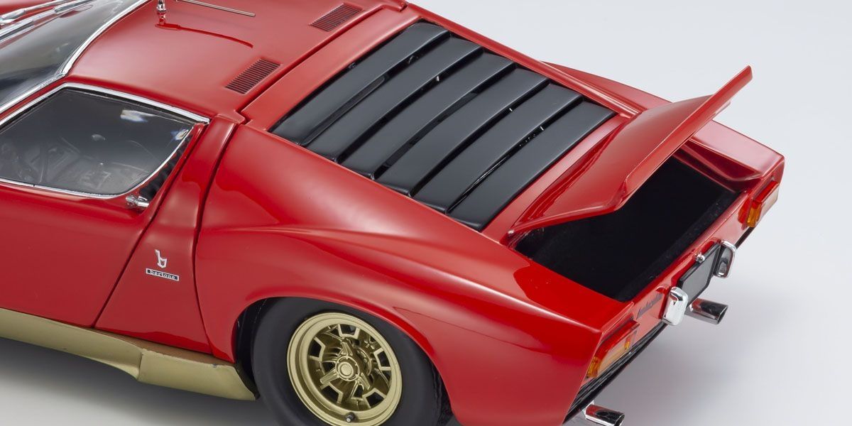 Kyosho - Lamborghini Miura S (Red) 1:18 Scale Model Car