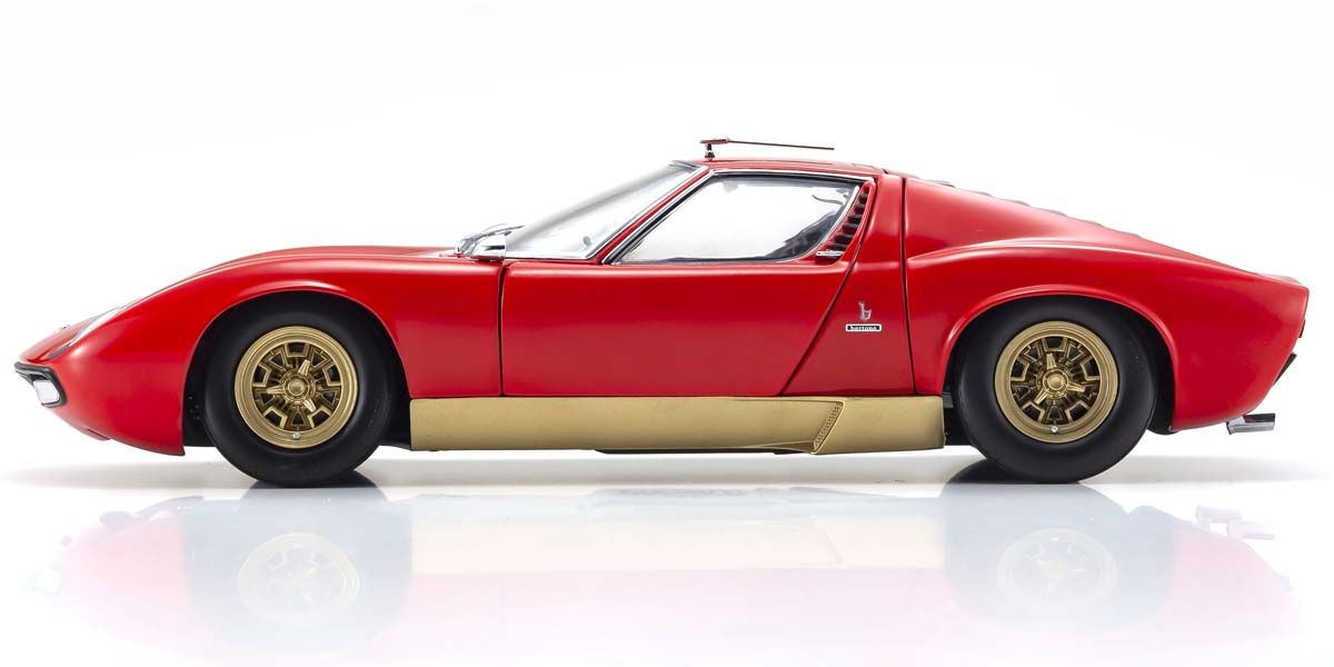 Kyosho - Lamborghini Miura SV (Red) 1:18 Scale Model Car