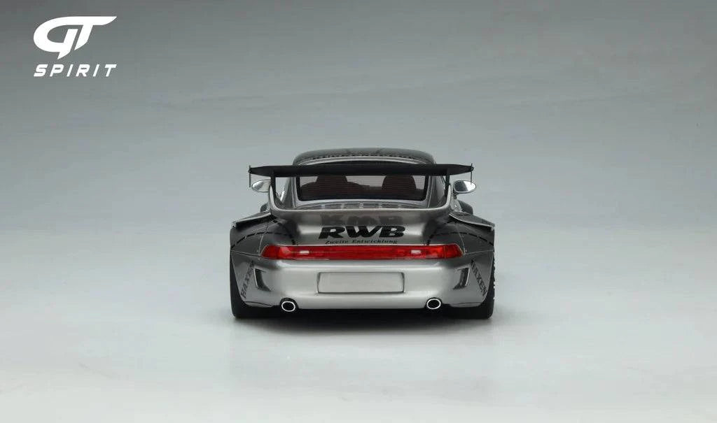 GT Spirit - RWB Porsche 911 (993) "Silver Phantom" (Silver) 1:18 Scale Model Car - Model Cars Canada Inc.