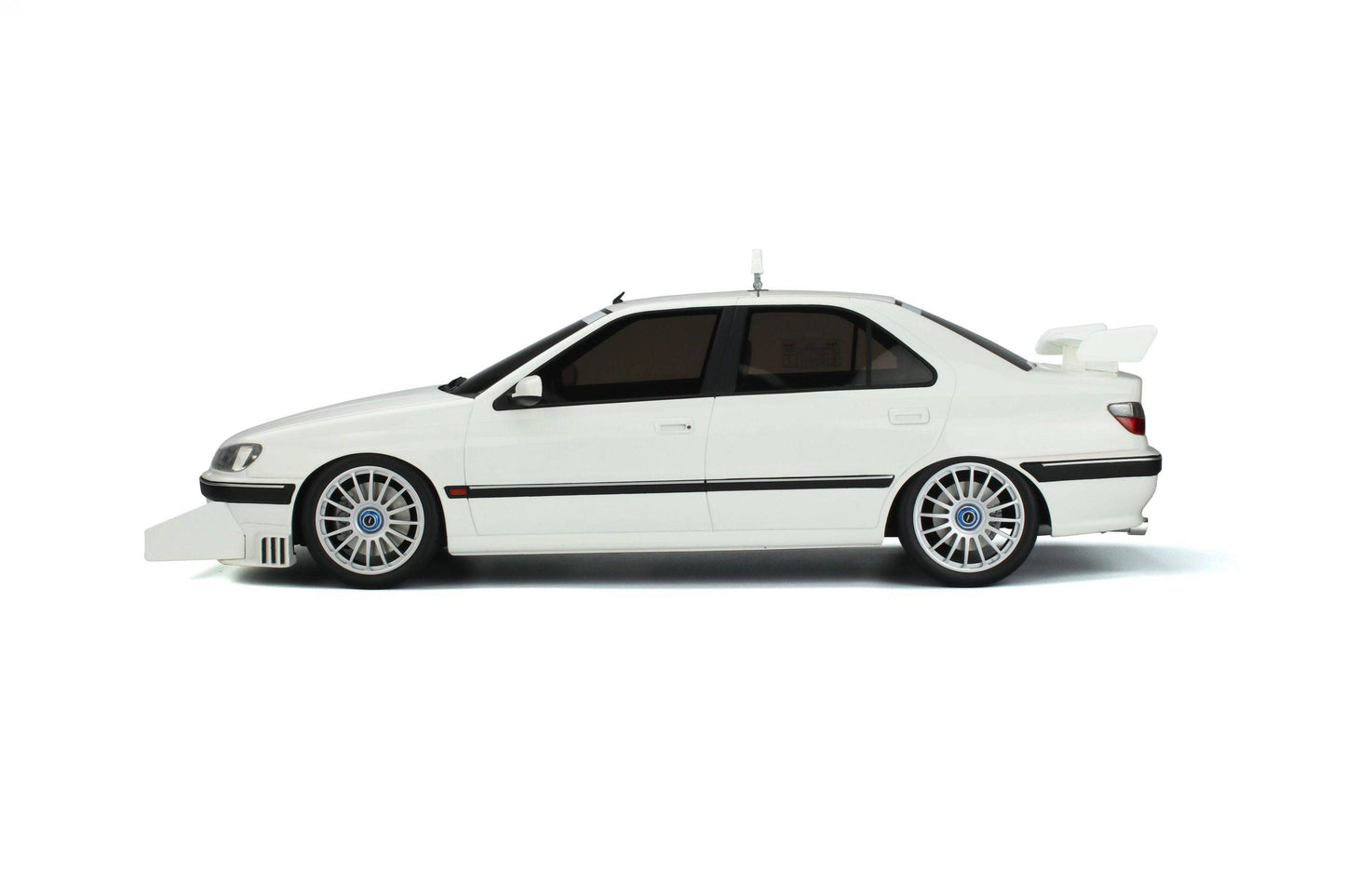 OttOmobile - Peugeot 406 "Taxi" (White) 1:12 Scale Model Car