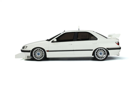 OttOmobile - Peugeot 406 "Taxi" (White) 1:12 Scale Model Car - Model Cars Canada Inc.