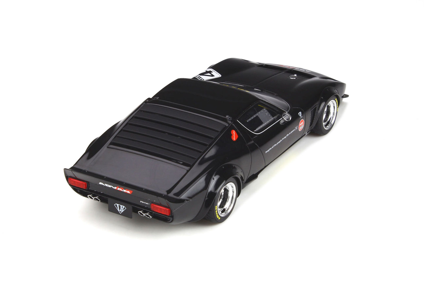 GT Spirit - Liberty Walk Lamborghini Miura (Black) 1:18 Scale Model Car - Model Cars Canada Inc.