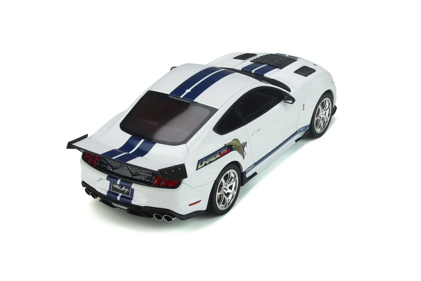 GT Spirit - Shelby Mustang GT500 "Dragon Snake" (White) 1:18 Scale Model Car - Model Cars Canada Inc.