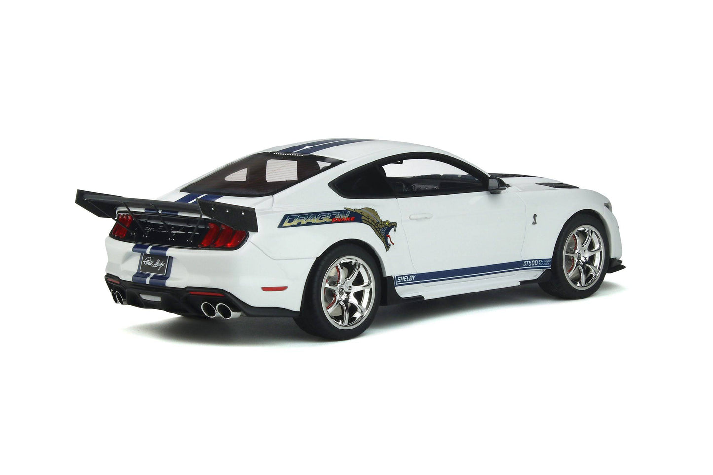 GT Spirit - Shelby Mustang GT500 "Dragon Snake" (White) 1:18 Scale Model Car - Model Cars Canada Inc.