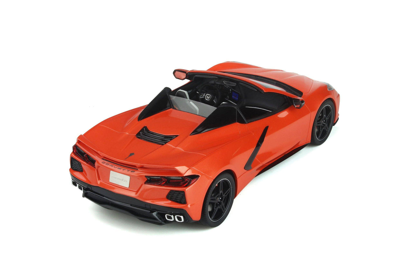 GT Spirit - Chevrolet Corvette Cabriolet (C8) (Sebring Orange) 1:18 Scale Model Car