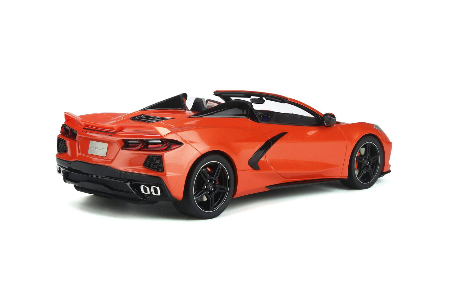 GT Spirit - Chevrolet Corvette Cabriolet (C8) (Sebring Orange) 1:18 Scale Model Car - Model Cars Canada Inc.