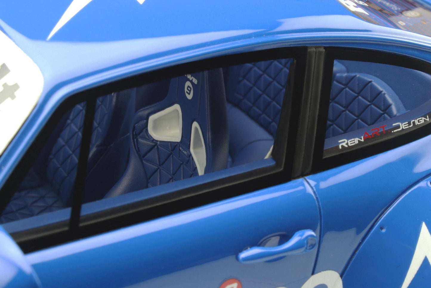 GT Spirit - RWB Porshce 911 (993) "Supernine" (Blue) 1:18 Scale Model Car