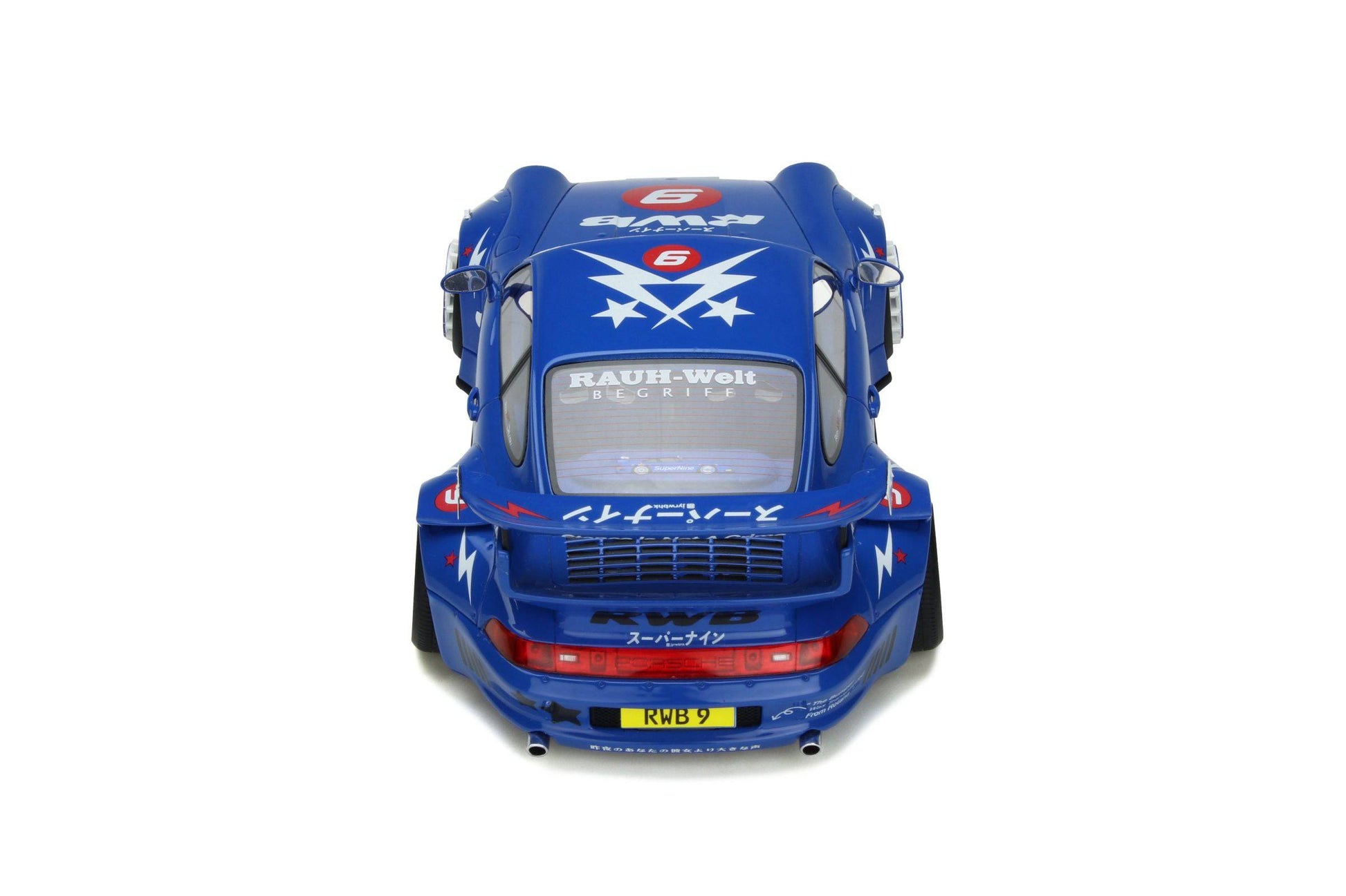 GT Spirit - RWB Porshce 911 (993) "Supernine" (Blue) 1:18 Scale Model Car - Model Cars Canada Inc.