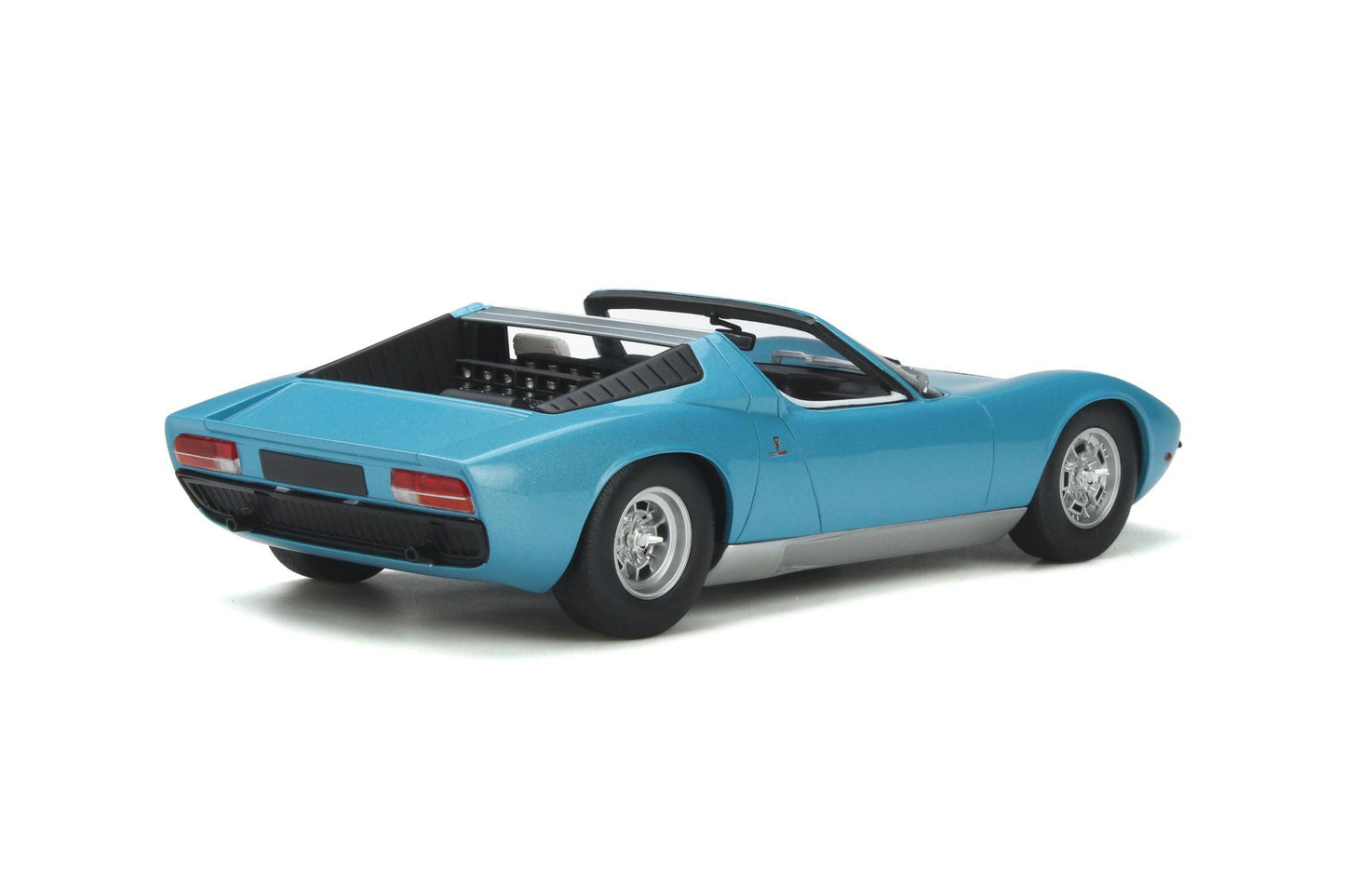 GT Spirit - Lamborghini Miura P400 Roadster (1968) (Azzuro Cielo Blue) 1:18 Scale Model Car - Model Cars Canada Inc.