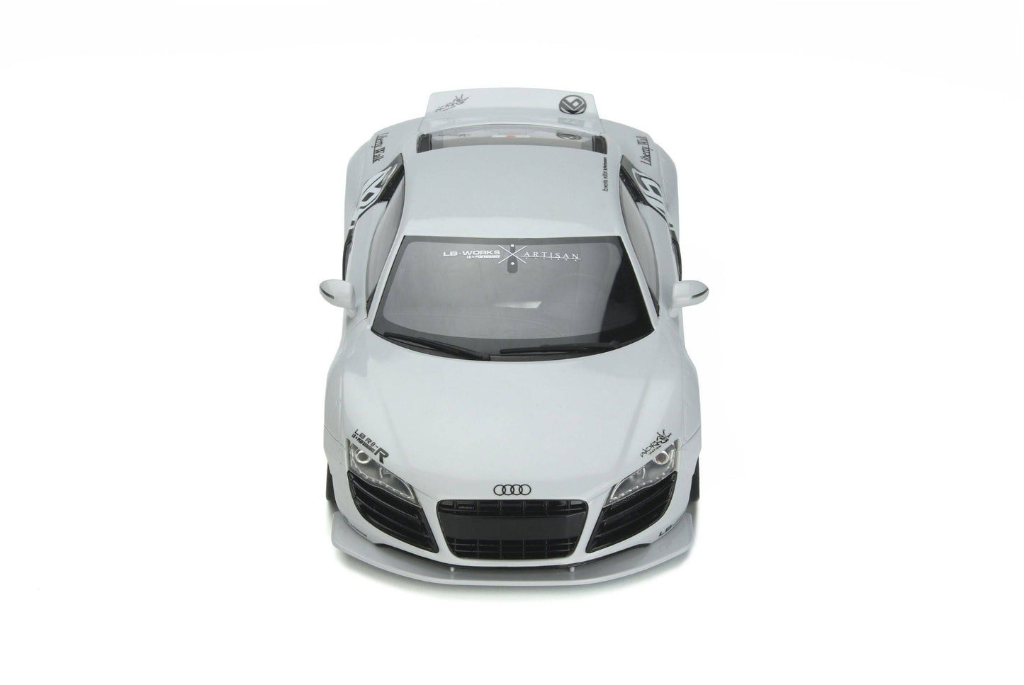 GT Spirit - Liberty Walk Audi R8 (Glacier White) 1:18 Scale Model Car - Model Cars Canada Inc.