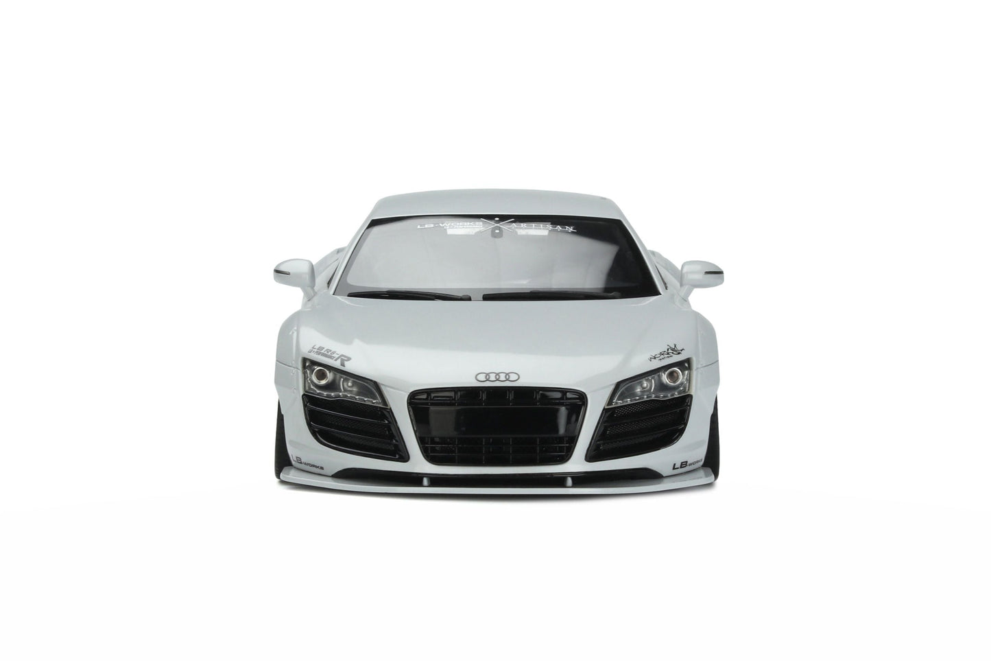 GT Spirit - Liberty Walk Audi R8 (Glacier White) 1:18 Scale Model Car - Model Cars Canada Inc.