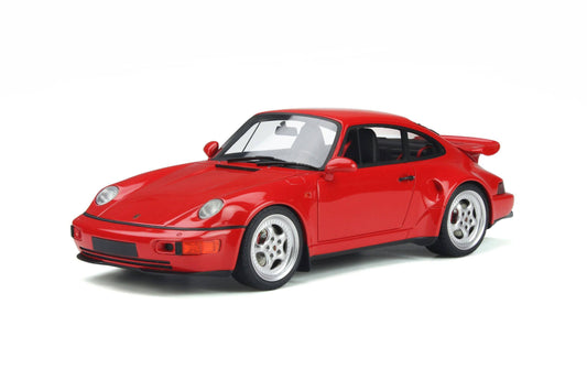 GT Spirit - Porsche 911 (964) Turbo S Flachbau (1994) (Guards Red) 1:18 Scale Model Car - Model Cars Canada Inc.