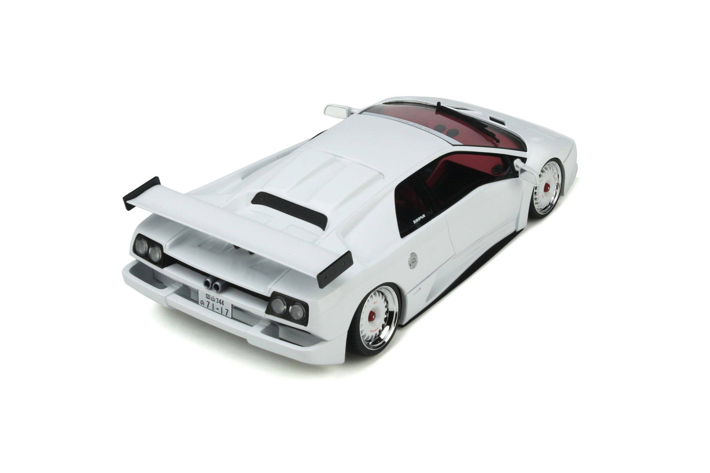 GT Spirit - Kazuki Ohashi Lamborghini Diablo (White) 1:18 Scale Model Car - Model Cars Canada Inc.