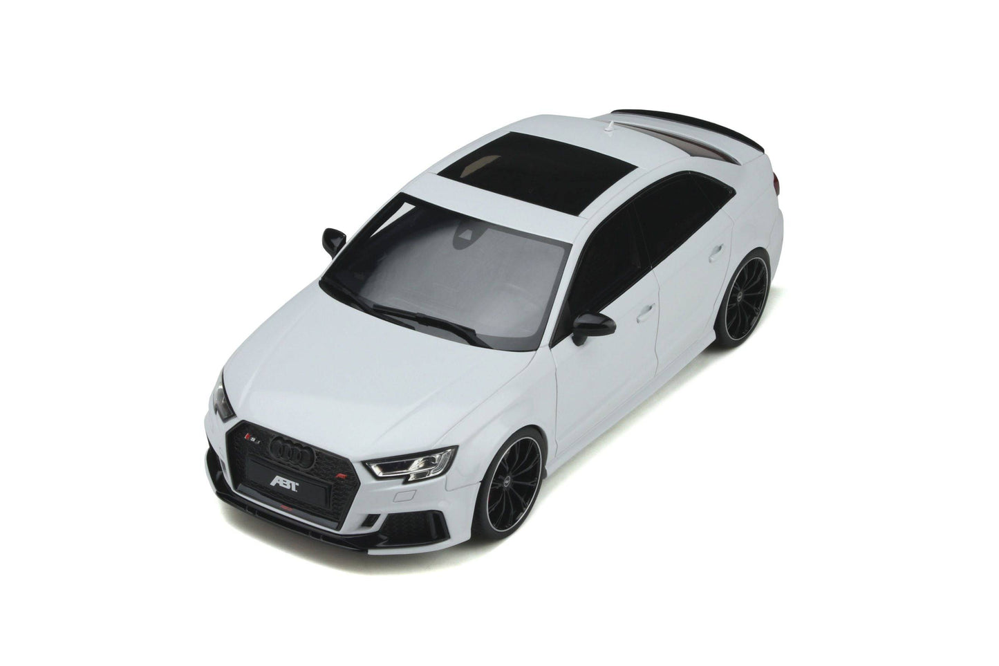 GT Spirit - ABT Audi RS3 Sedan (White) 1:18 Scale Model Car - Model Cars Canada Inc.