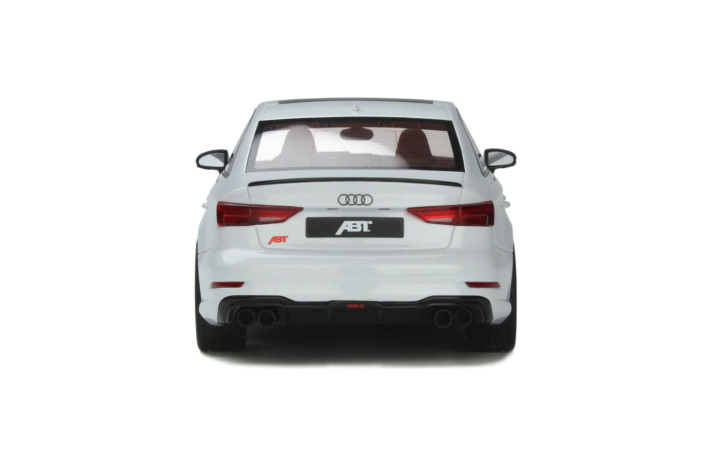 GT Spirit - ABT Audi RS3 Sedan (White) 1:18 Scale Model Car - Model Cars Canada Inc.