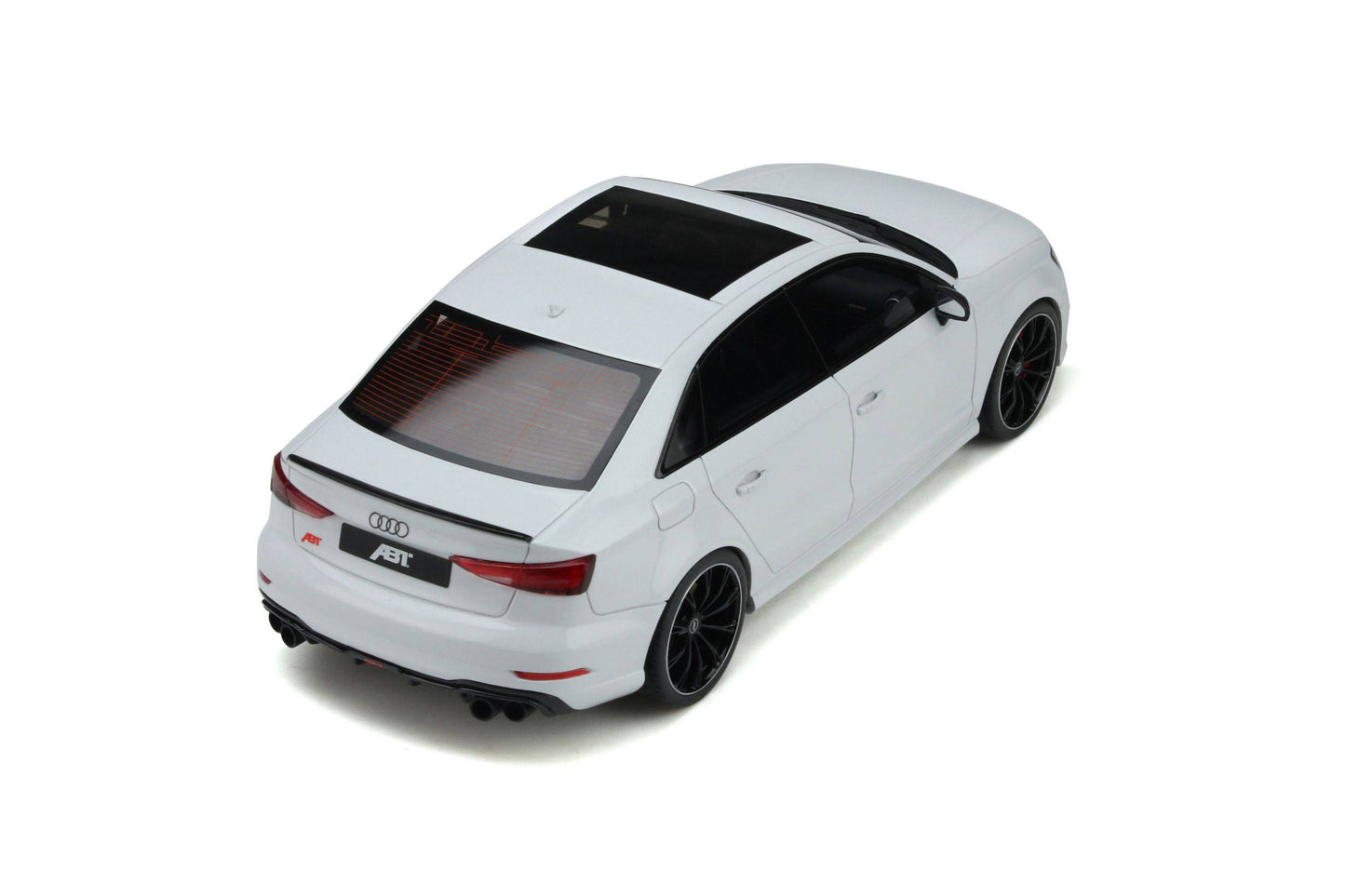 GT Spirit - ABT Audi RS3 Sedan (White) 1:18 Scale Model Car - Model Cars Canada Inc.