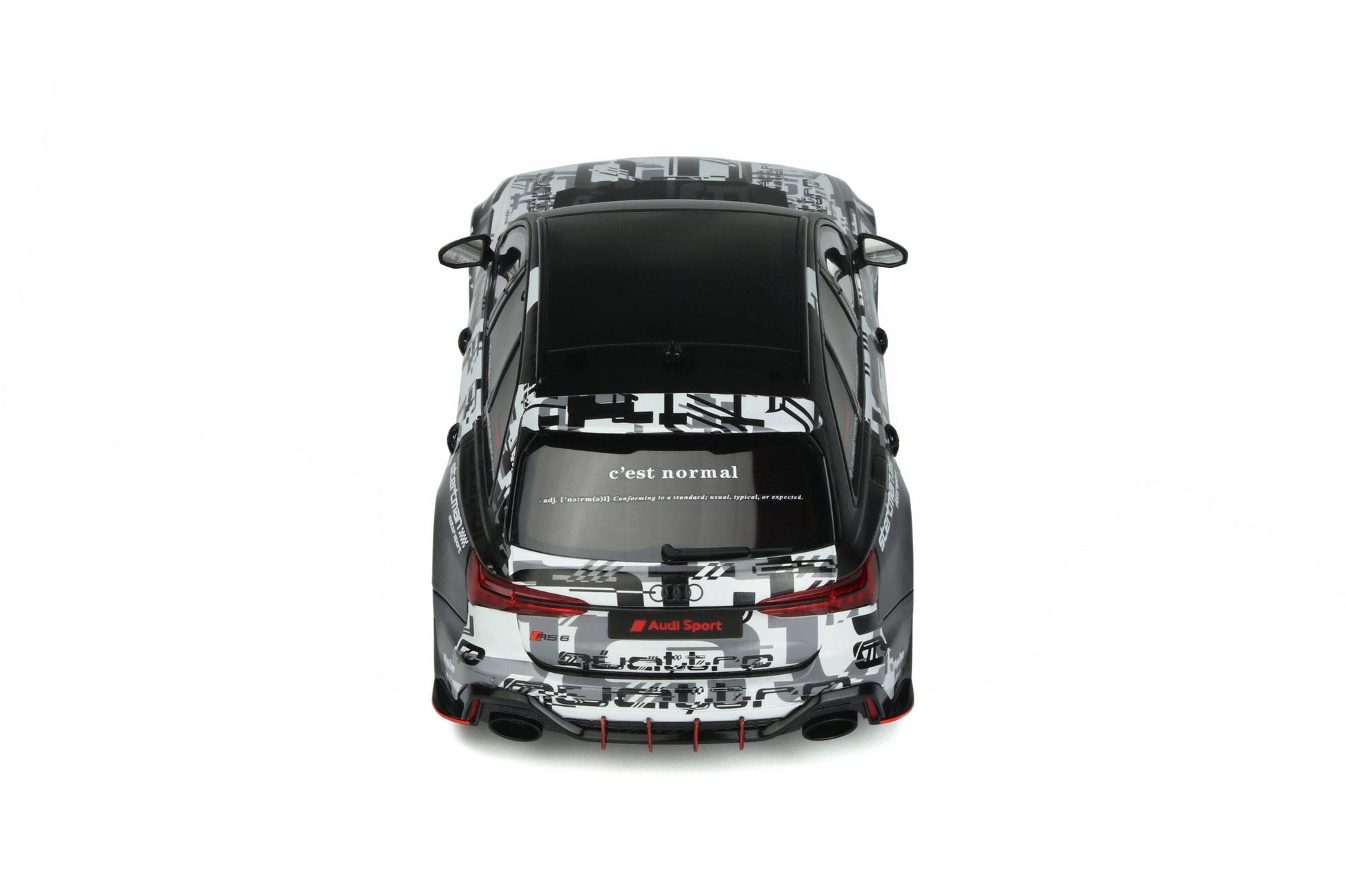 GT Spirit - John Osslon Audi RS6 Avant (C8) (Black) 1:18 Scale Model Car - Model Cars Canada Inc.