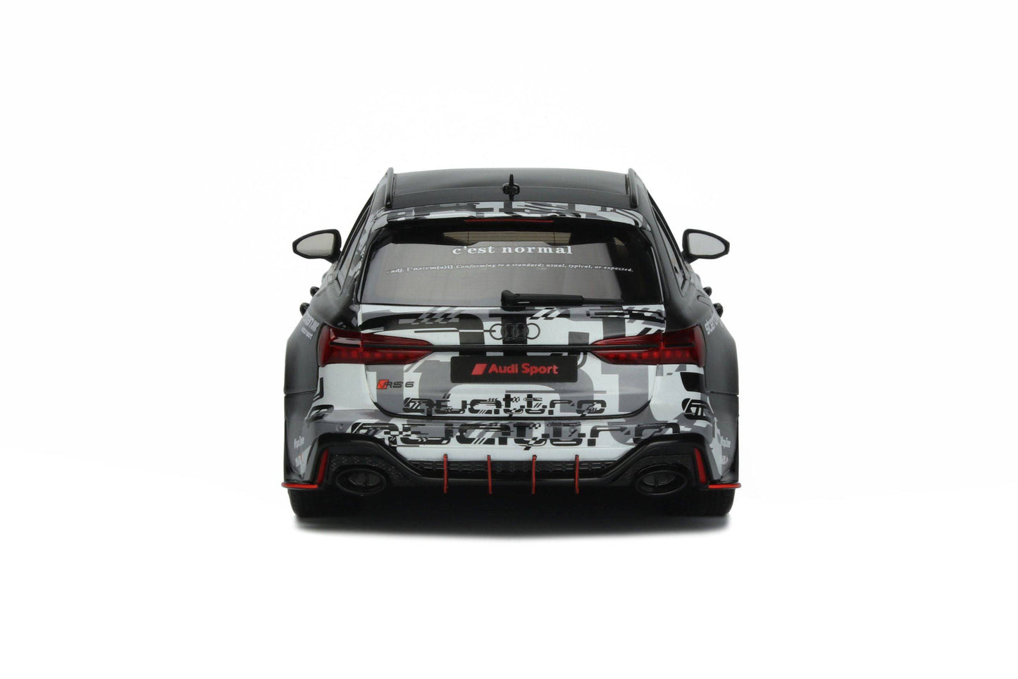 GT Spirit - John Osslon Audi RS6 Avant (C8) (Black) 1:18 Scale Model Car - Model Cars Canada Inc.