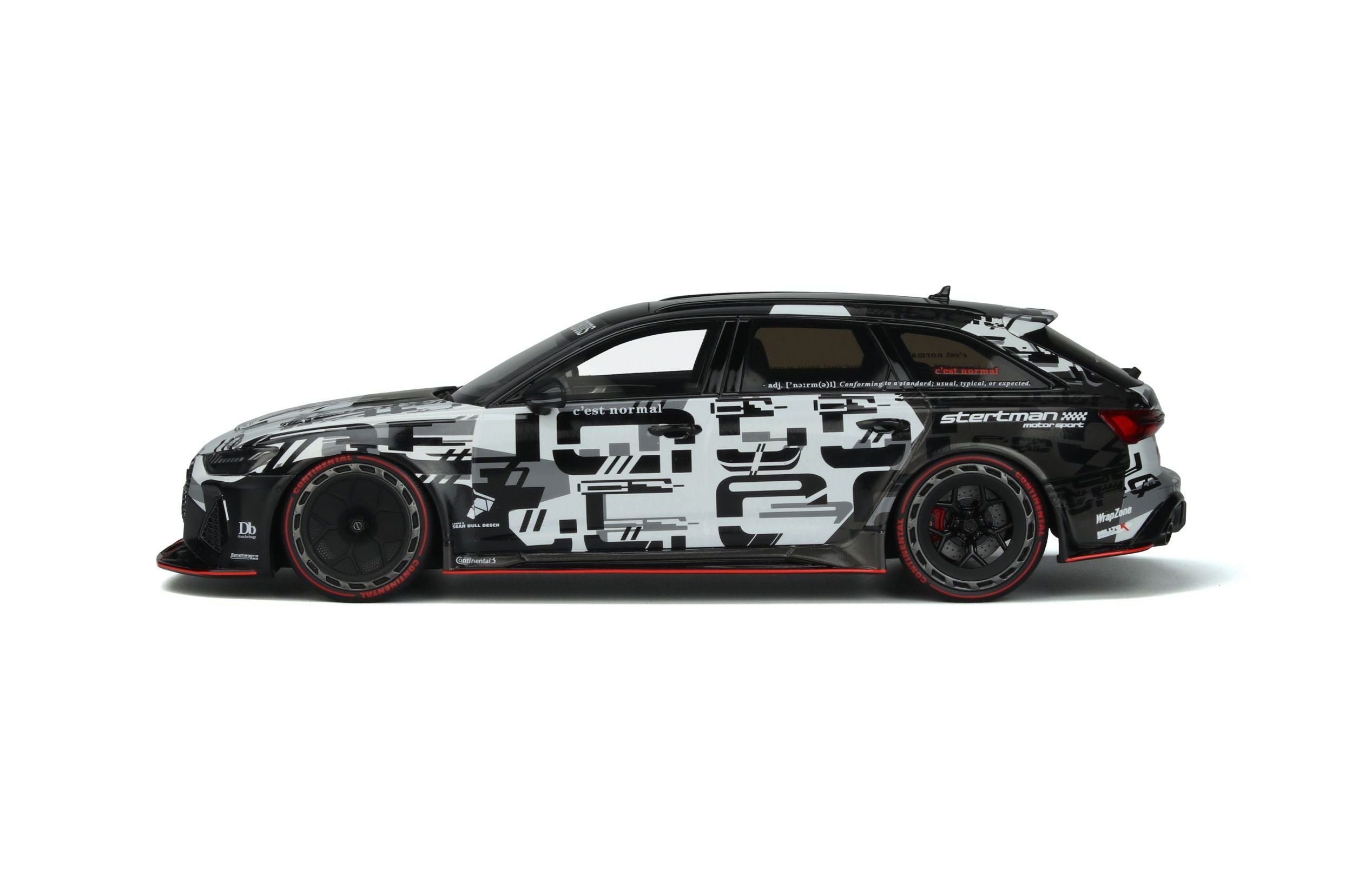 GT Spirit - John Osslon Audi RS6 Avant (C8) (Black) 1:18 Scale