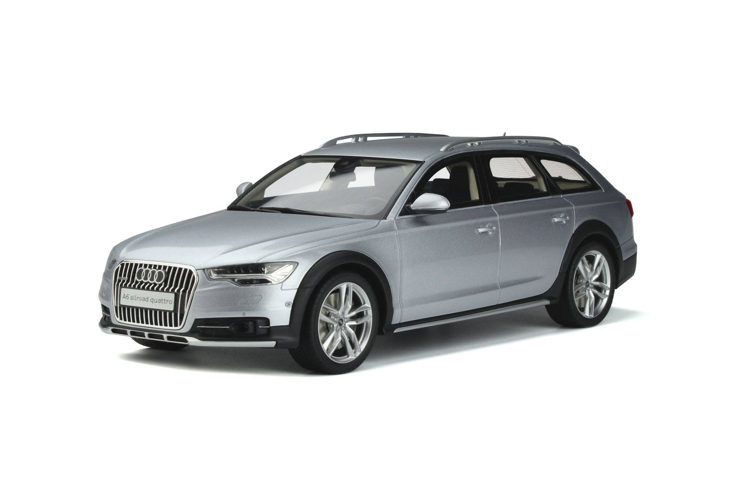 GT Spirit - Audi A6 Allroad (C7) (Floret Silver Metallic) 1:18 Scale Model Car