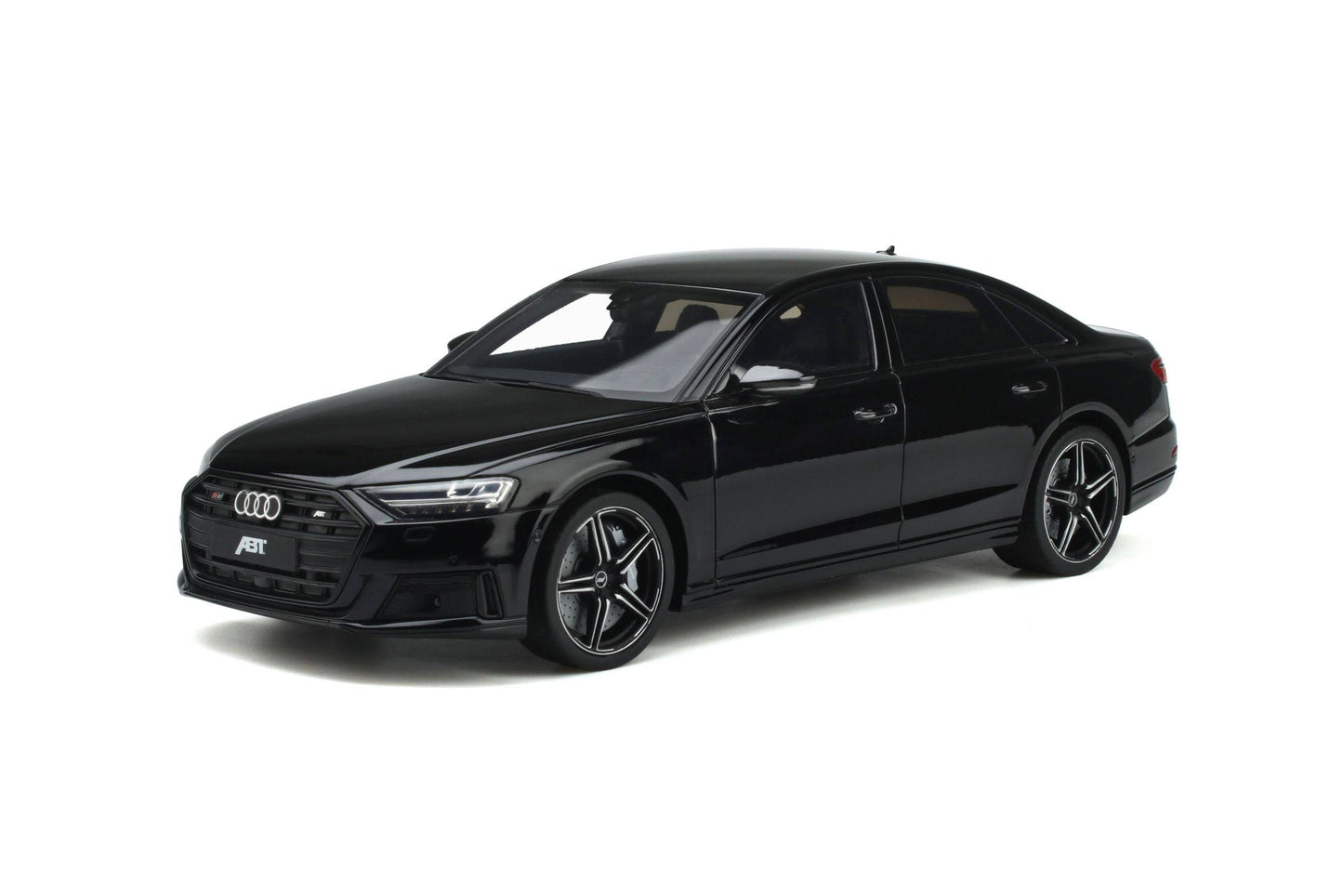 GT Spirit - ABT Audi S8 (2020) (Night Black) 1:18 Scale Model Car