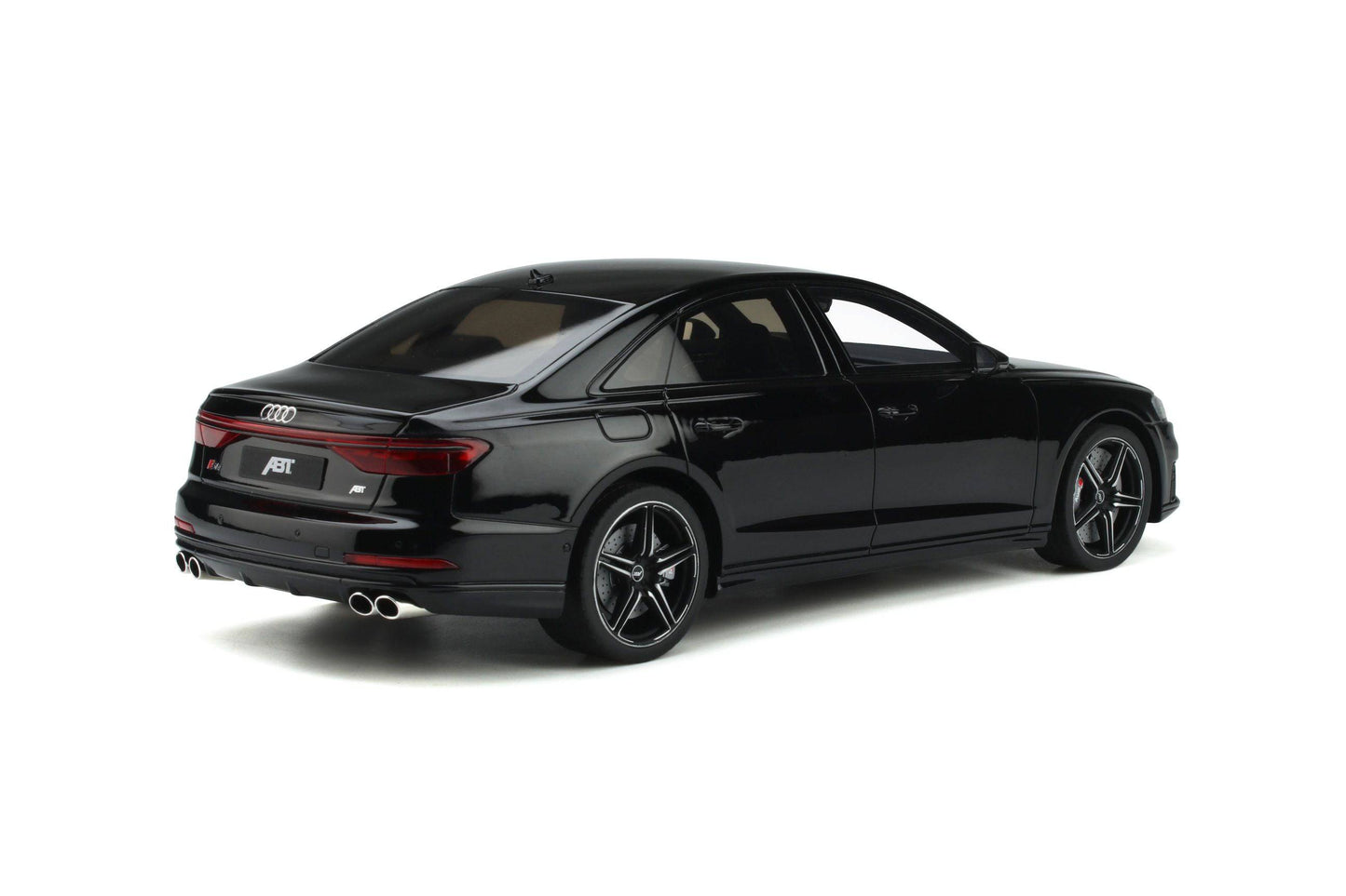 GT Spirit - ABT Audi S8 (2020) (Night Black) 1:18 Scale Model Car