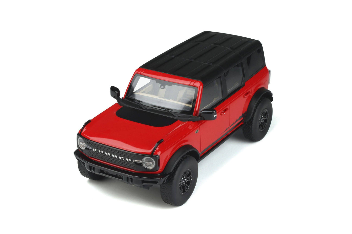 GT Spirit - Ford Bronco Wildtrack (2021) (Race Red) 1:18 Scale Model Car