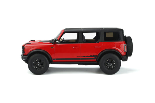 GT Spirit - Ford Bronco Wildtrack (2021) (Race Red) 1:18 Scale Model Car