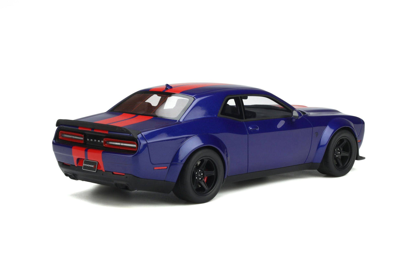 GT Spirit - Dodge Challenger Super Stock (2021) (Indigo Blue) 1:18 Scale Model Car - Model Cars Canada Inc.