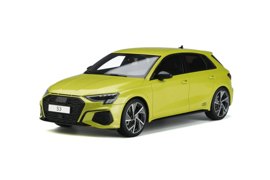 GT Spirit - Audi S3 Sportback (Yellow) 1:18 Scale Model Car - Model Cars Canada Inc.